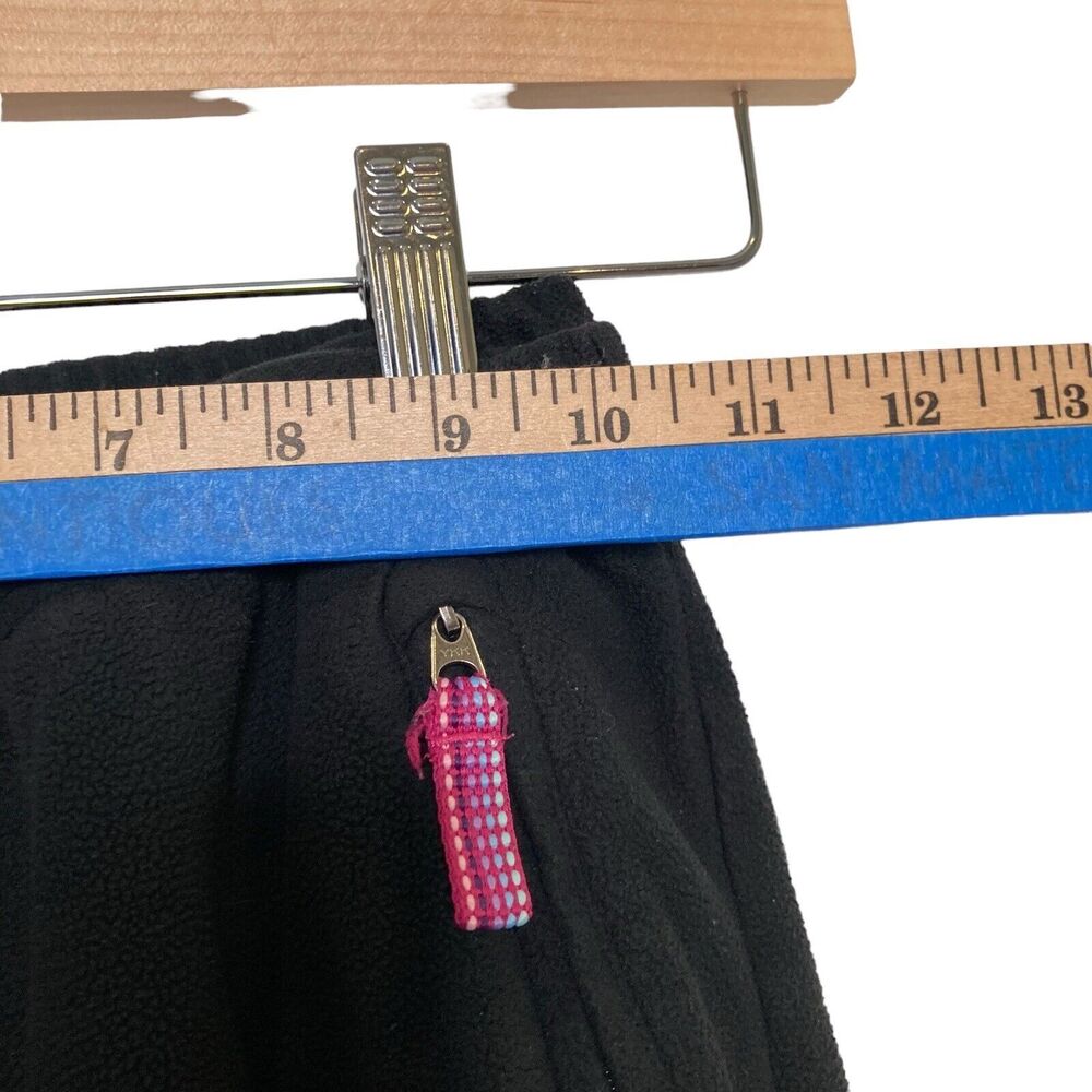 REI Lot Of 2 Girls Black Fleece Sweatpants Warmup Elastic Waist XS 6-7 - Picture 6 of 13